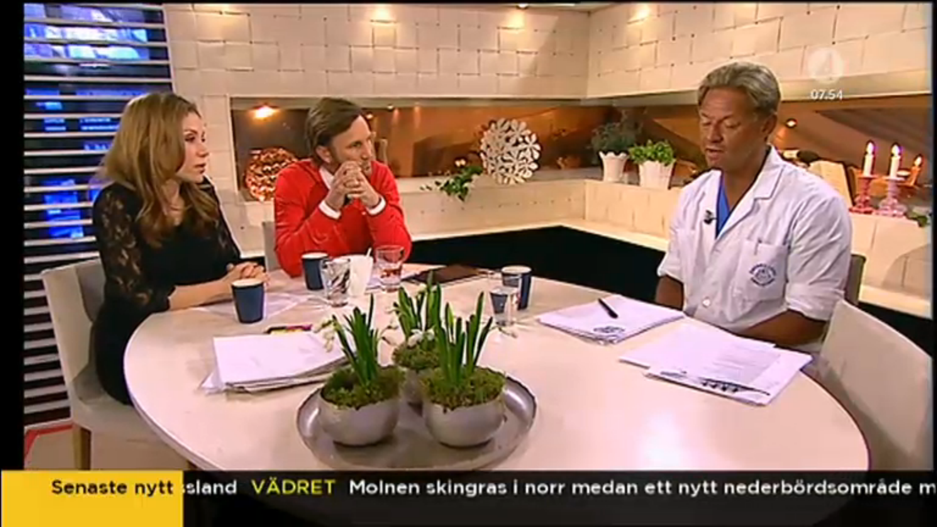  Solbränna, Peter Jihde, TV4, Nyhetsmorgon,  Mikael Sandström